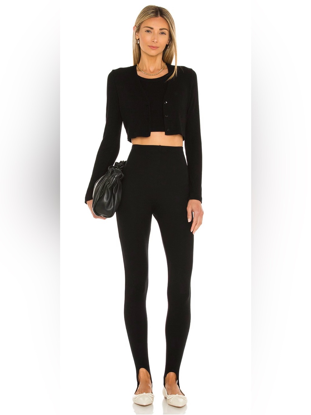 Rio Black Stirrup Pants